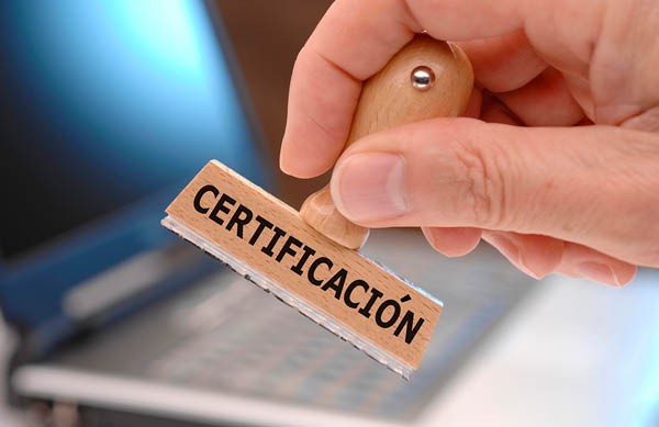 Certificación