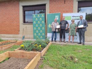 Entrega premio escolar ecológico COPAE El Ablanu Infiesto